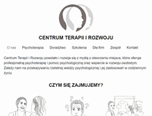 Tablet Screenshot of centrumterapii.org